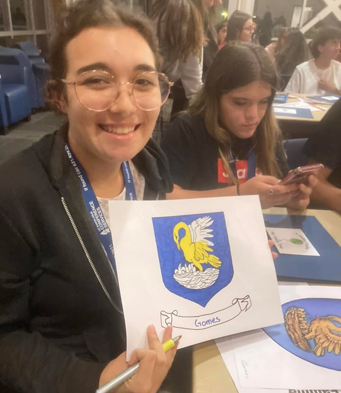 Foundation Program Events - Girl Coloring Logo